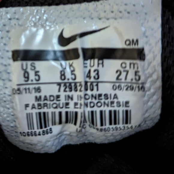Nike, shoes for men, Size 9.5 - Picture 6 of 7